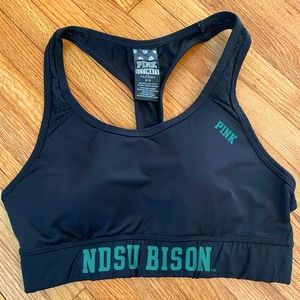 Small Victoria’s Secret PINK Ultimate Sports Bra - NDSU BISON! Rare sold out
